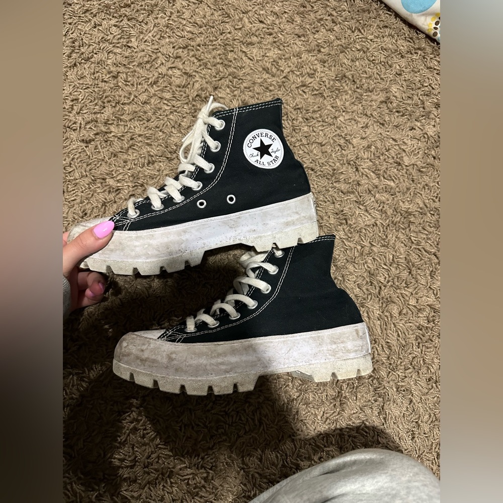 Black converse